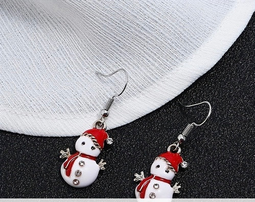 Snowmen earrings