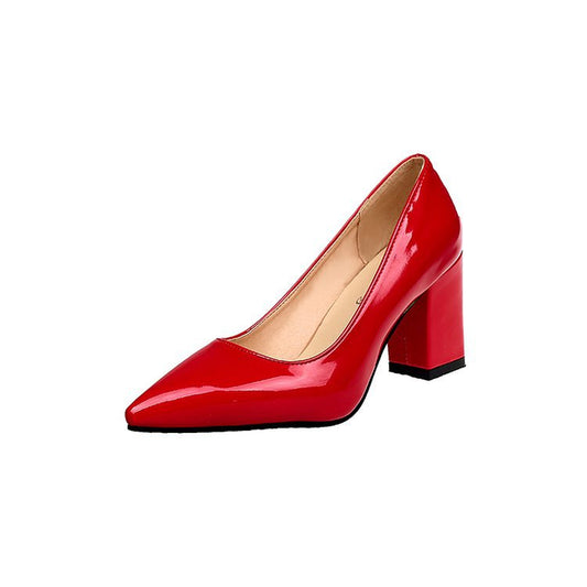 Color: Red, Size: 37 - All-match four seasons shoes