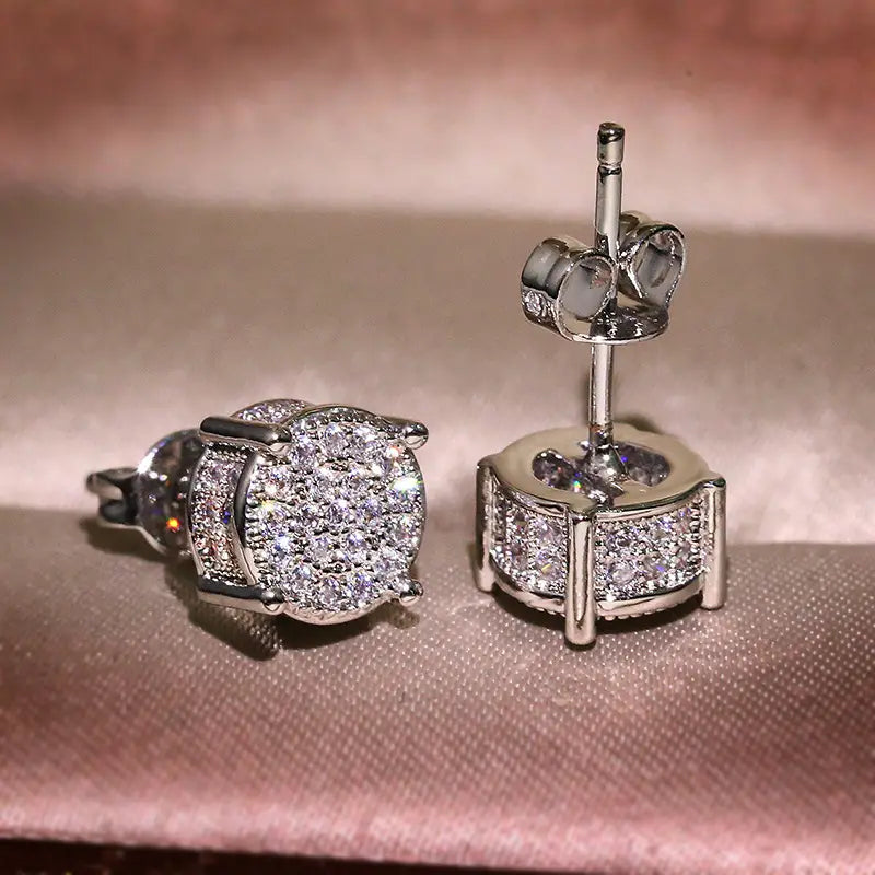 Beautifully made 1pair Zircon Earrings