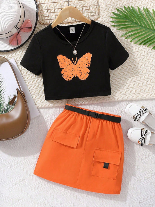 Butterfly 2 pc outfit