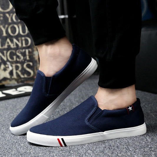 Color: Blue, Style: Male-44, Size:  - Man Flat Shoes