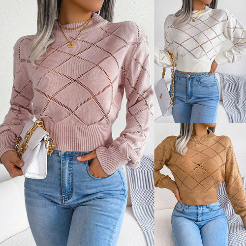 Plaid Long Sleeve Top