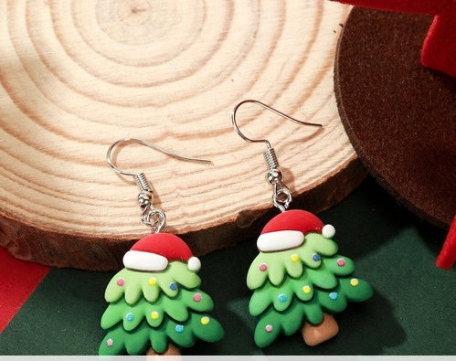 Christmas Tree Earrings