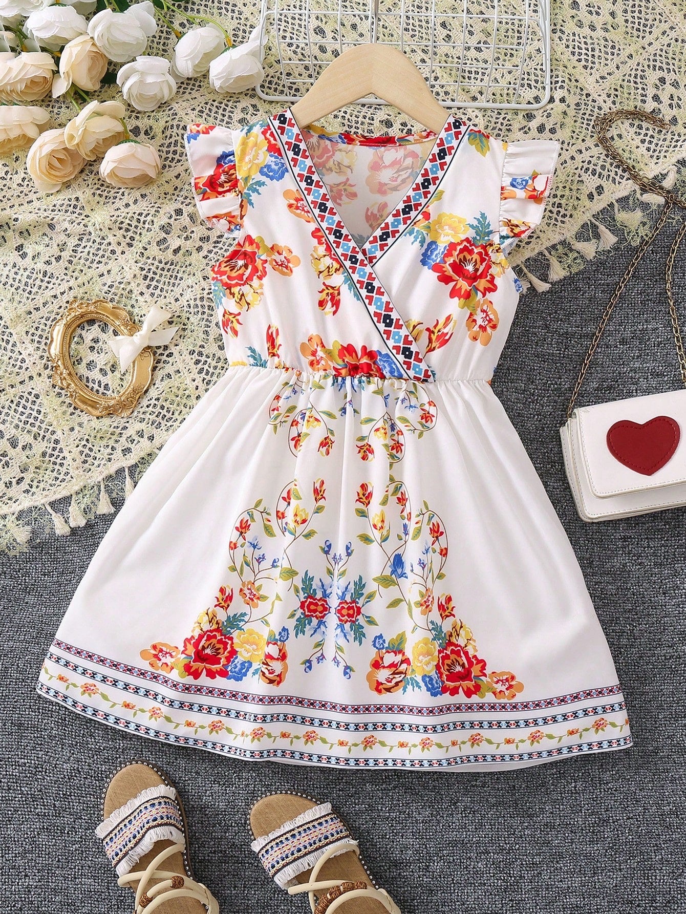 Girls spring dress