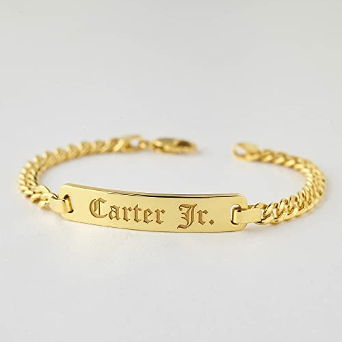 Baby name bracelet