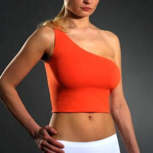 SEAMLESS ONE SHOULDER TOP (LA8131)