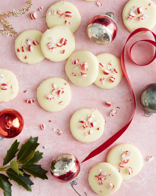 Shortbread peppermint melts