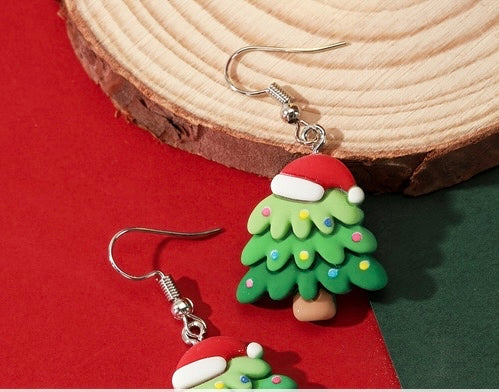 Christmas Tree Earrings