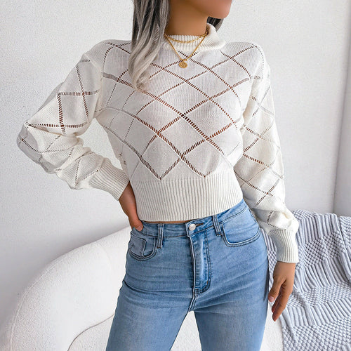 Plaid Long Sleeve Top