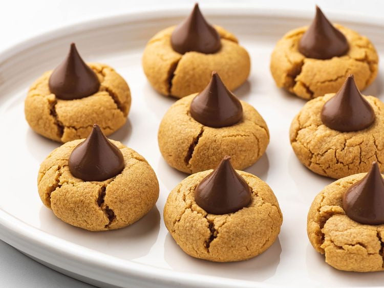 Peanut butter blossoms