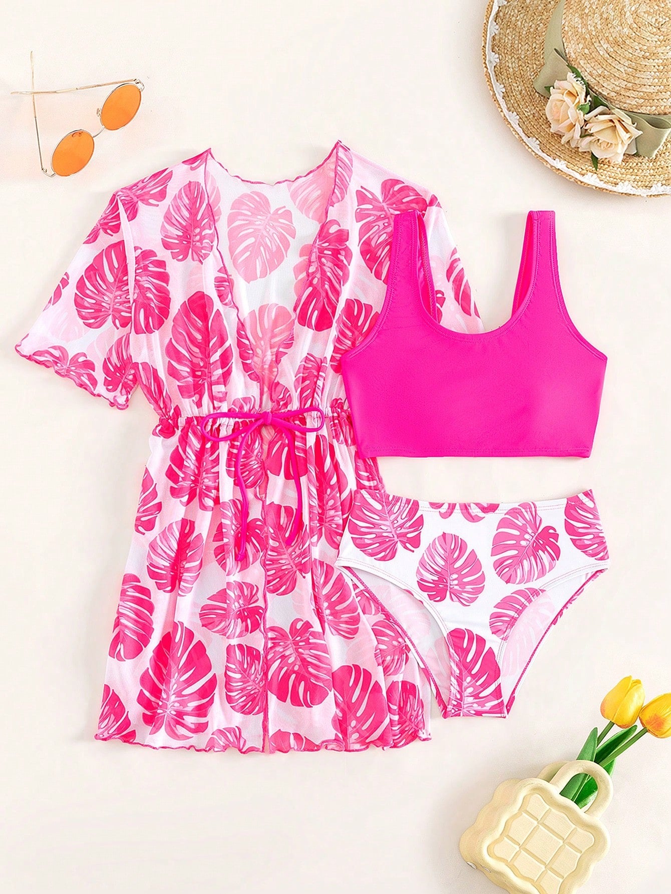 3 pc cute girls swim wear