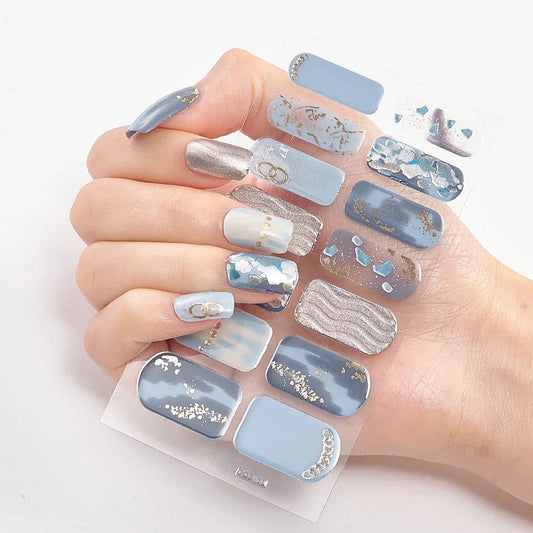 - Patterned Nail Stickers