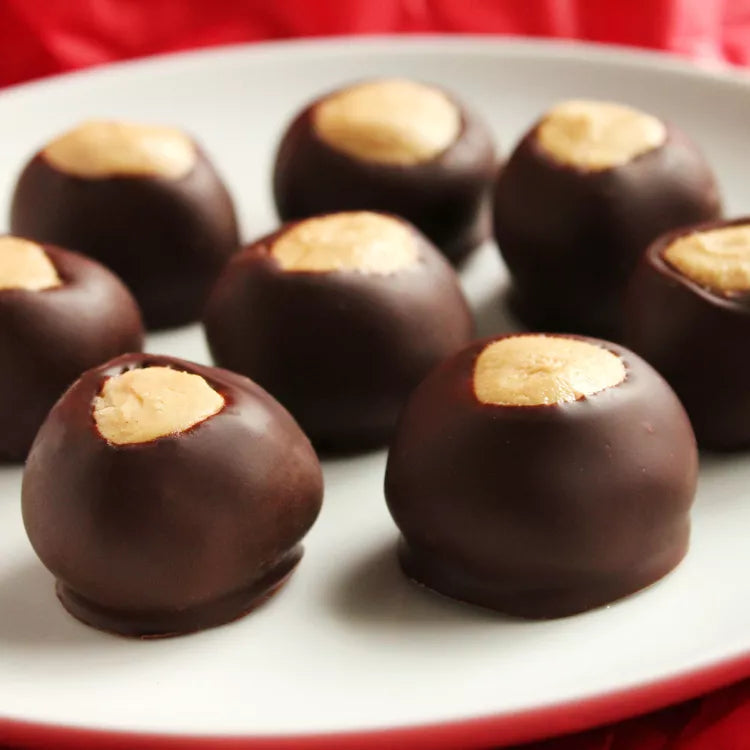 Scrumptious Chocolate Buckeyes