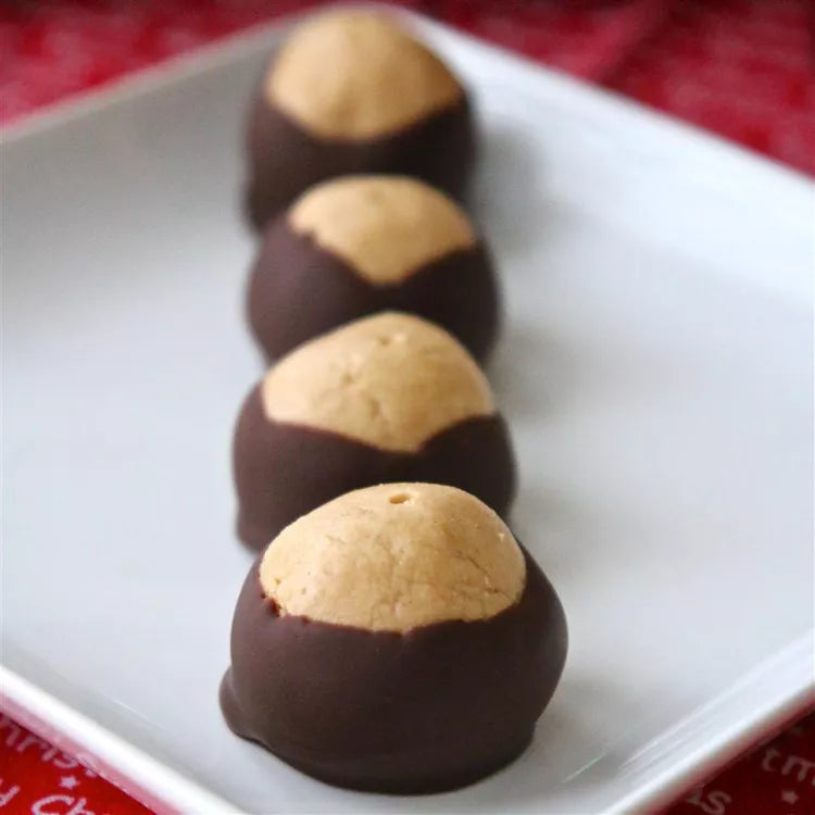 Scrumptious Chocolate Buckeyes