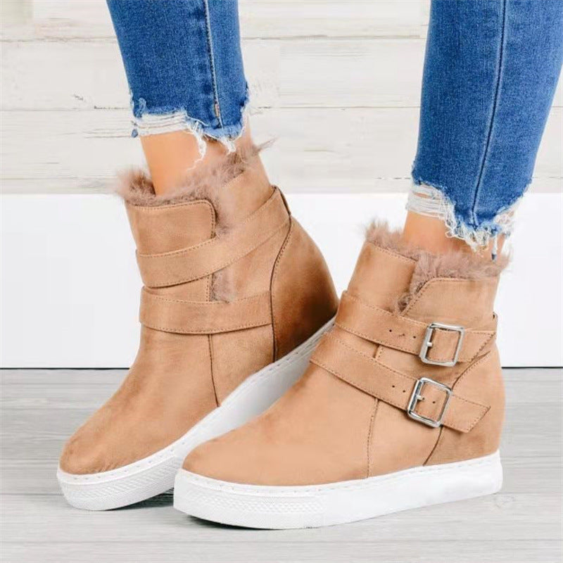 Cute fall-winter low cut boot