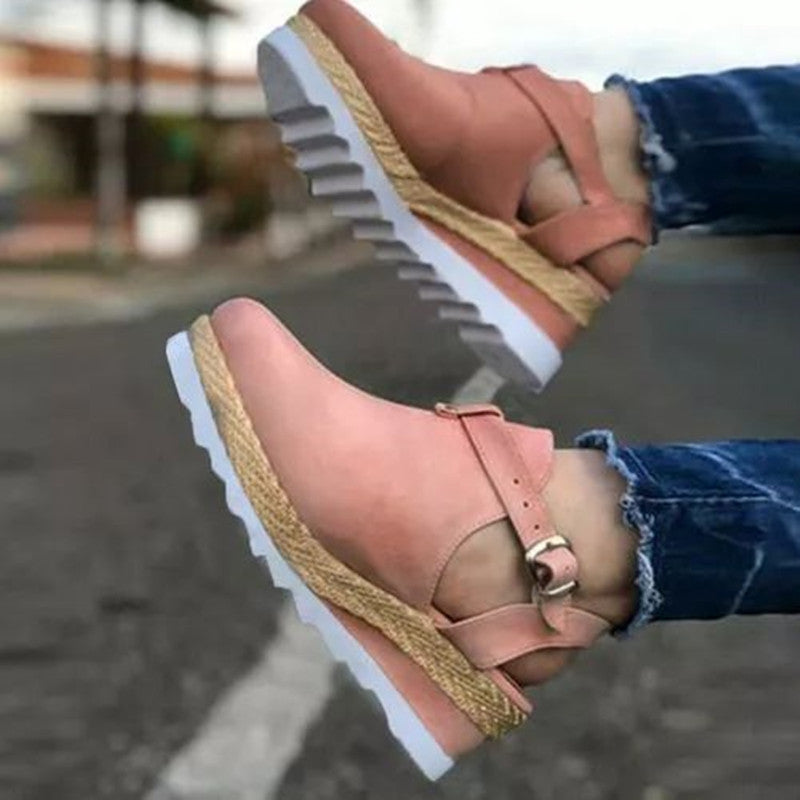 Cute fall comfy sandals