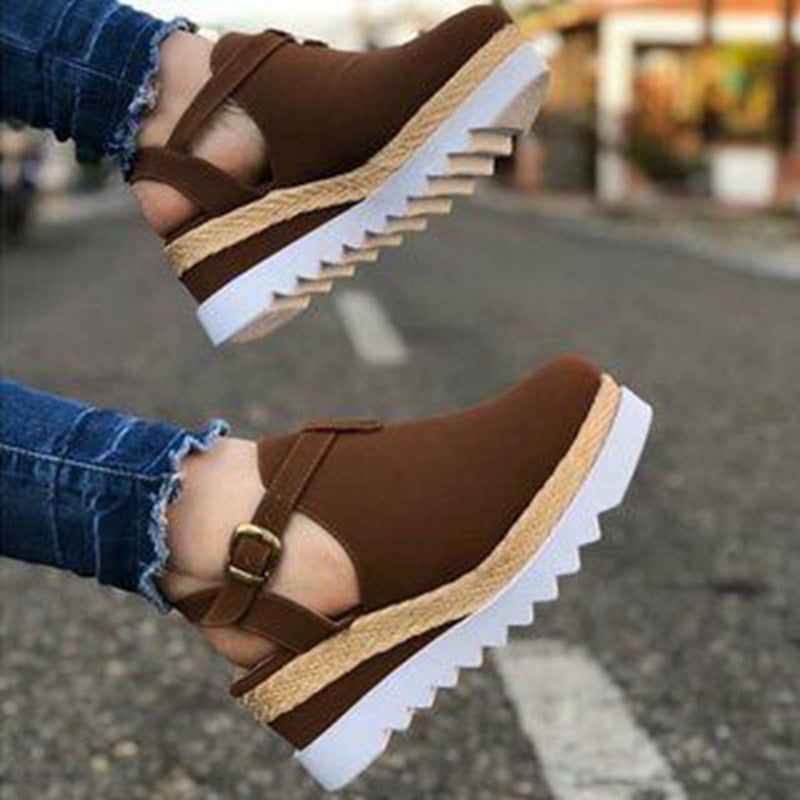 Cute fall comfy sandals