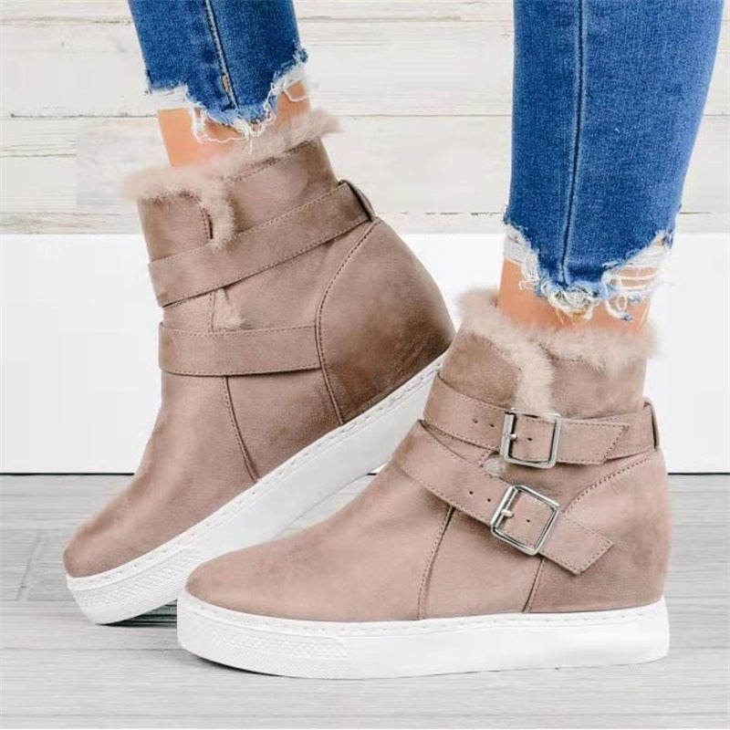 Cute fall-winter low cut boot