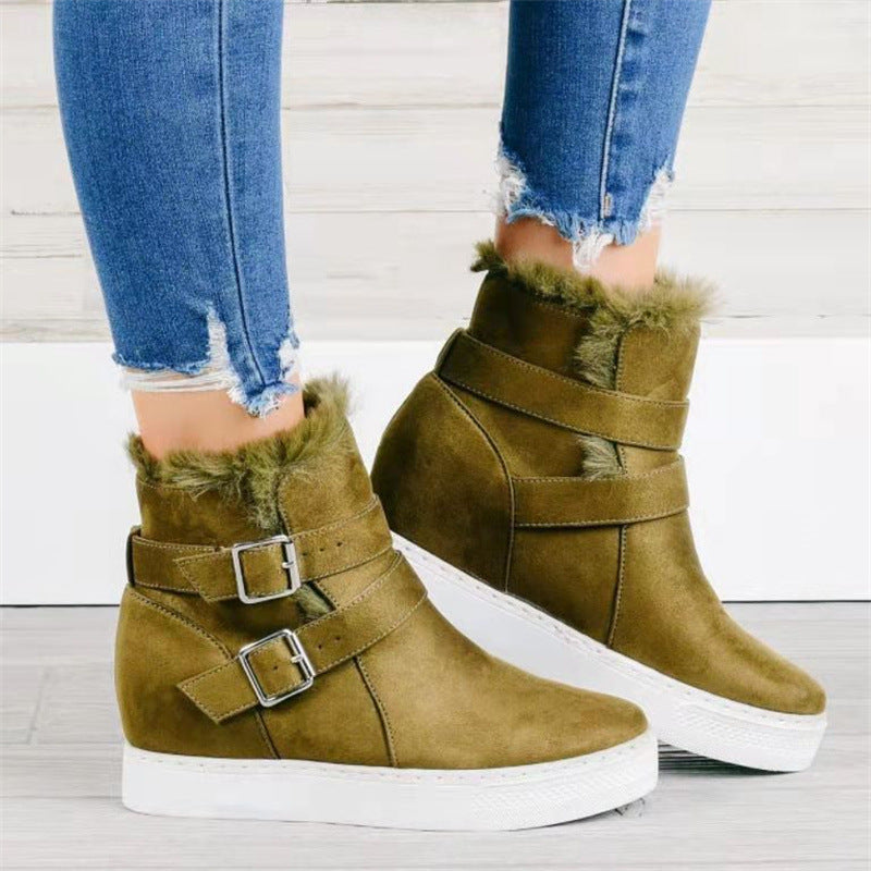 Cute fall-winter low cut boot