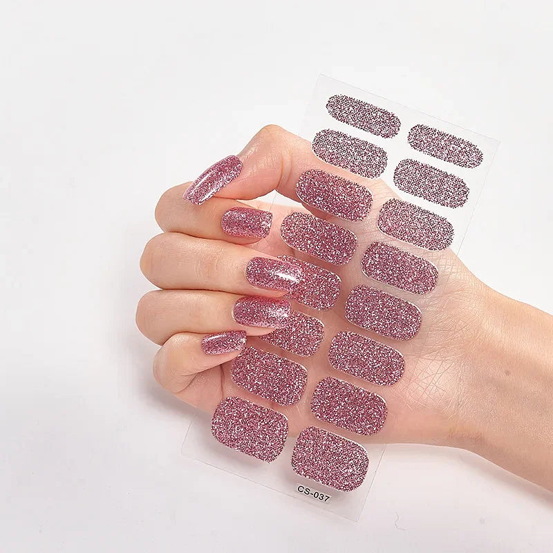 - Patterned Nail Stickers