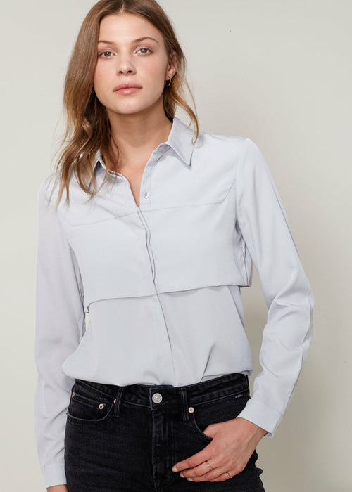 Basic Button Down Blouse