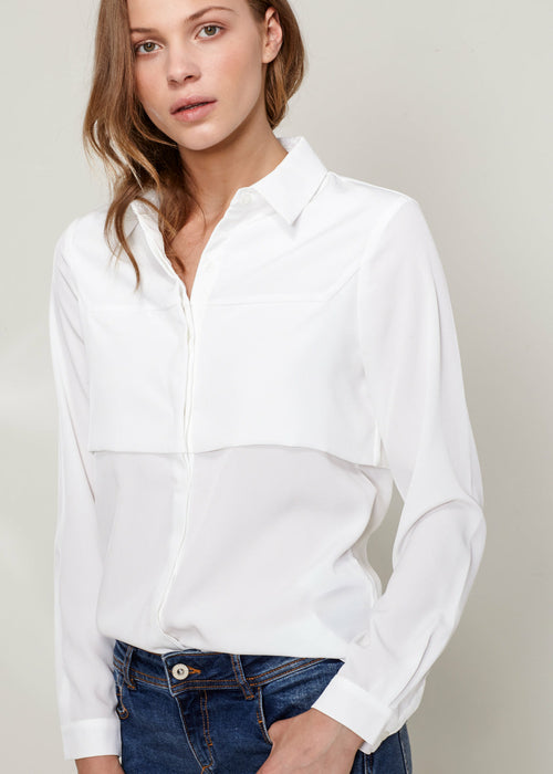 Basic Button Down Blouse