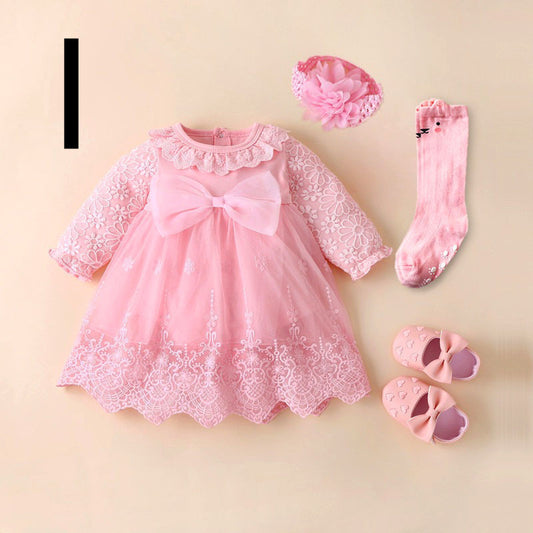 style: I, Size: SIZE59 - Newborn Dress Baby Baby Princess Dress