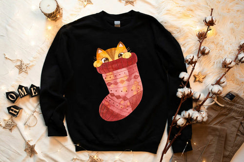 Cute Winter Cats Sweatshirt