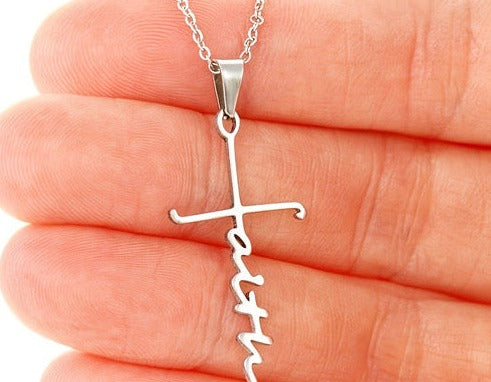 Faith necklace