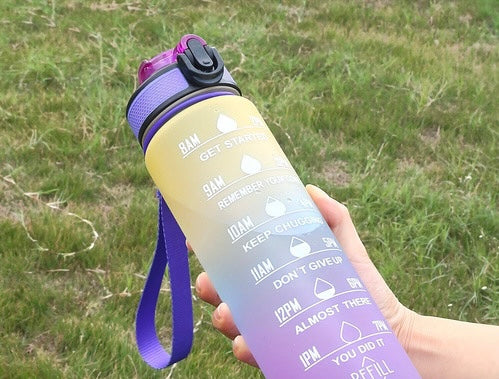 Colorful water bottle