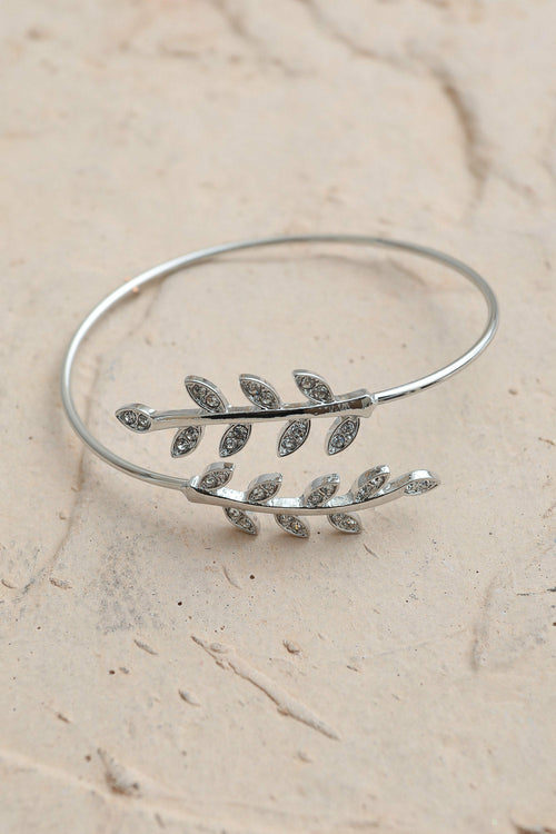 Olive Branch Minimal Bracelet