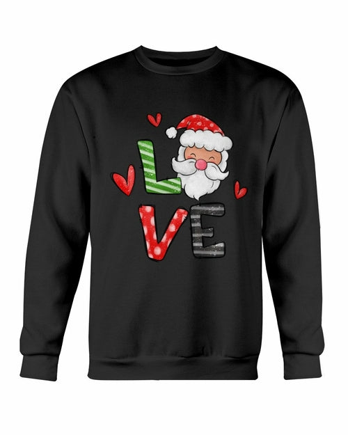 Love Santa Christmas Sweatshirt