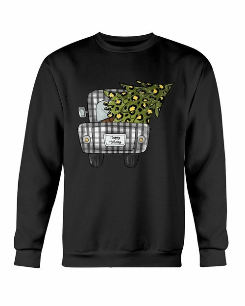 Christmas Tree Truck Sweatshirt