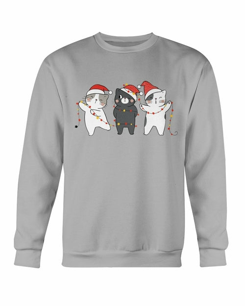 Cute Cats Christmas Sweatshirt