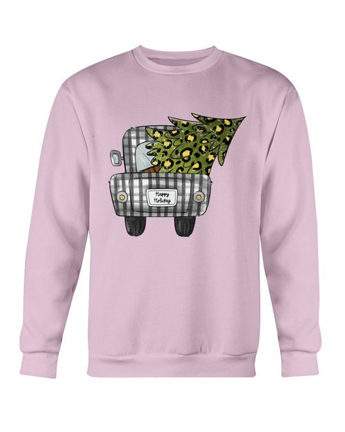 Christmas Tree Truck Sweatshirt