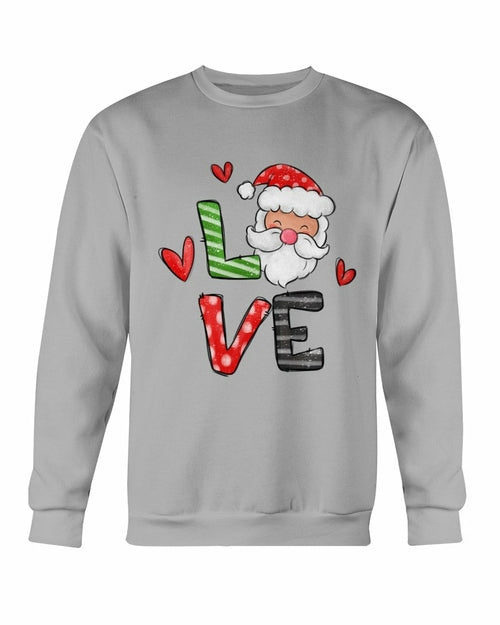 Love Santa Christmas Sweatshirt