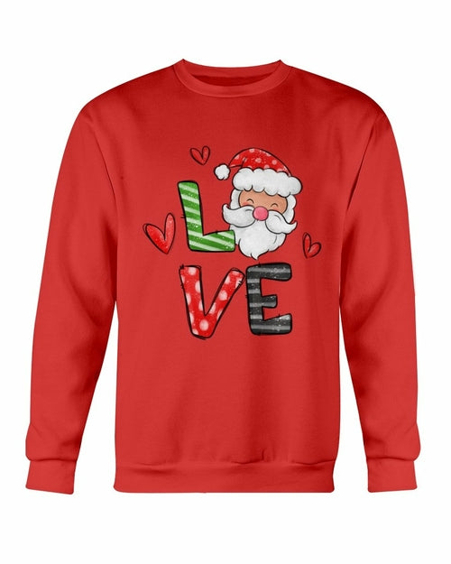 Love Santa Christmas Sweatshirt