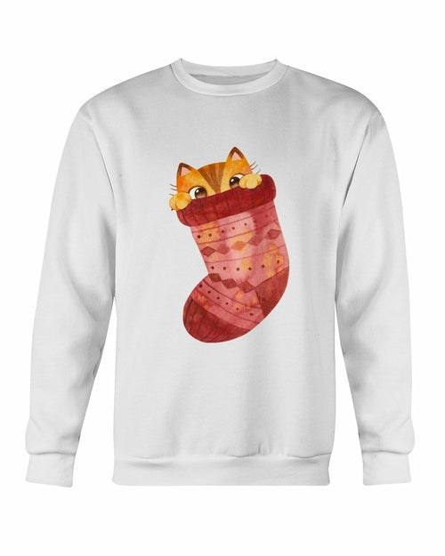 Cute Winter Cats Sweatshirt