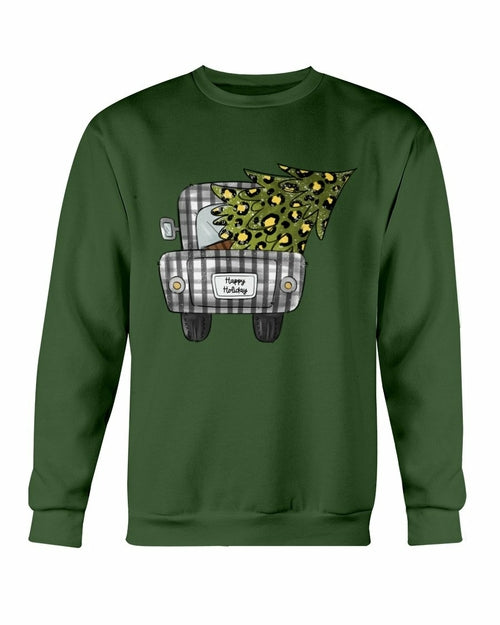 Christmas Tree Truck Sweatshirt