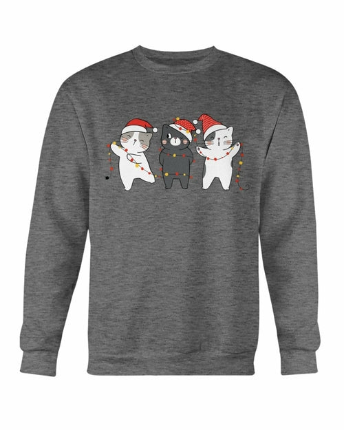 Cute Cats Christmas Sweatshirt