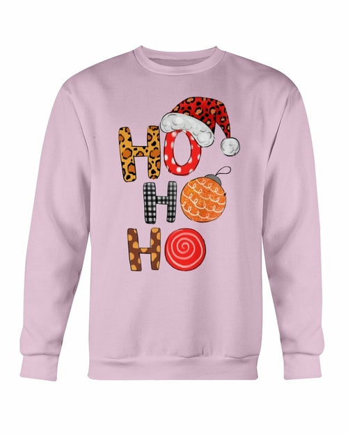 HO HO HO Santa Christmas Cap Sweatshirt