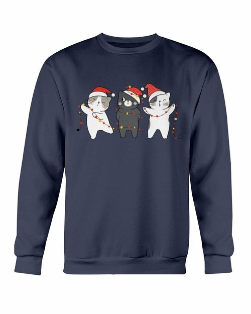 Cute Cats Christmas Sweatshirt