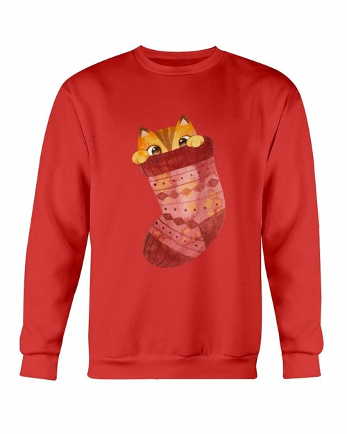 Cute Winter Cats Sweatshirt