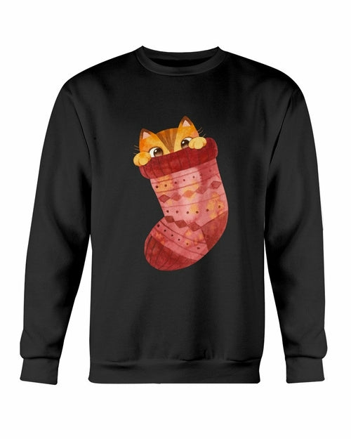 Cute Winter Cats Sweatshirt