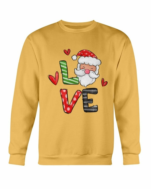 Love Santa Christmas Sweatshirt