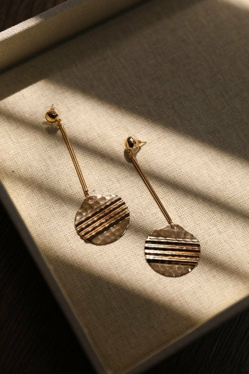 Roman Coin Earrings