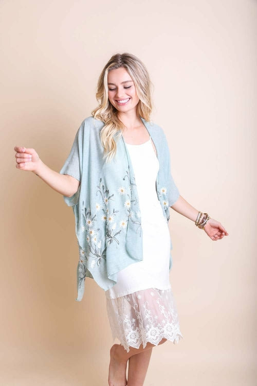 Spring Daisy Kimono