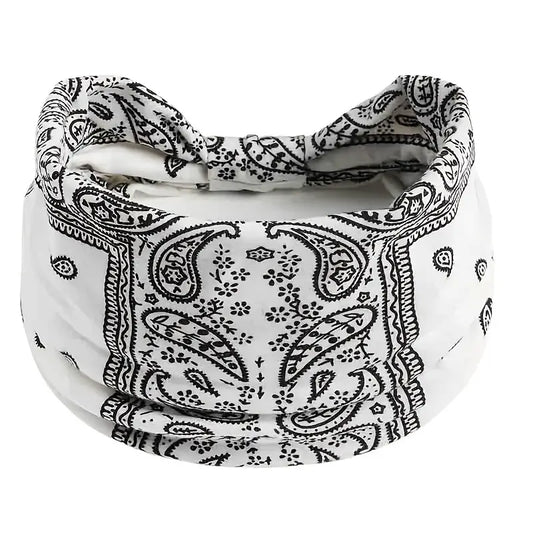 Paisley Pattern Seamless Sports Headband