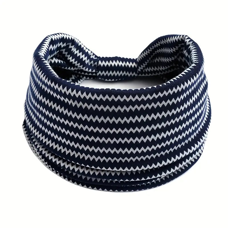 Wide Pleated Knot Headband