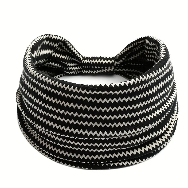 Wide Pleated Knot Headband